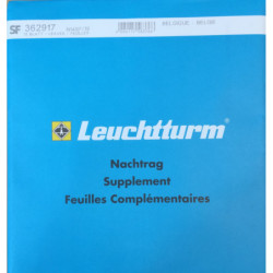 Leuchtturm supplement postzegelbladen België 2019