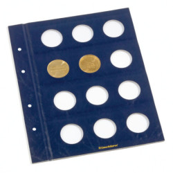 Leuchtturm pak(2) blauwe VISTA bladen voor souvenir medailles