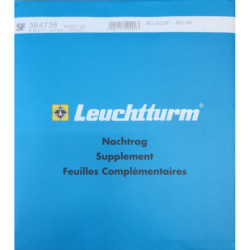 Leuchtturm supplement postzegelbladen België 2020
