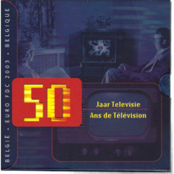BU set België 2003 "50 jaar Televisie" (BU)