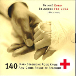 BU set België 2004 "140 jaar Rode Kruis" (BU)