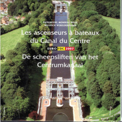 BU set België 2007 "Scheepsliften van het centrumkanaal" (BU)
