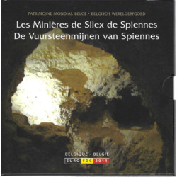 BU set België 2011 "Vuursteenmijnen van Spiennes" (BU)