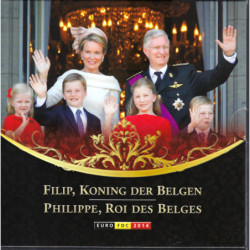 BU set België 2014 "Filip, Koning der Belgen" (BU)