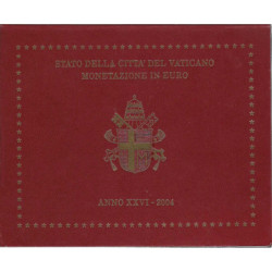 Set BU Vatican 2004 set Euro Johannes Paulus II (BU)