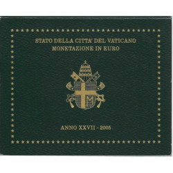 Set BU Vatican 2005 set Euro Johannes Paulus II (BU)