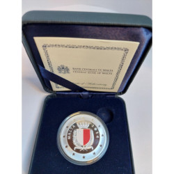 10 Euro Malta "40th anniversary Republic of Malta" ( QP)