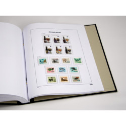 DAVO supplement luxe Belgique 2012 1B (timbres isolés de blocs et carnets)