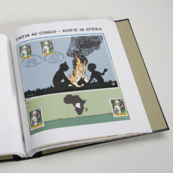 DAVO supplement luxe Belgique 2001 extra Belgique-Congo (Tintin)
