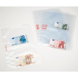 DAVO paquet (10) feuilles BB3 avec 2 cases pour billets de banque