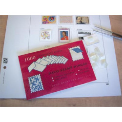 DAVO paquet (1000 pcs.) charnières pour timbres