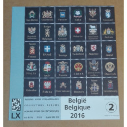 DAVO supplement luxe Belgique 2016 (2) BUZIN (oiseaux/animaux)