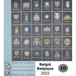 DAVO supplement luxe Belgique 2022 1D (feuillets)