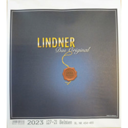 LINDNER supplement postzegelbladen België 2023