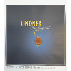 LINDNER supplement postzegelbladen België boekjes 2023