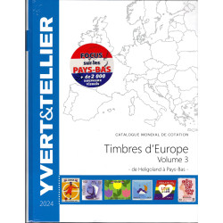 Yvert & Tellier catalogue des timbres d'Europa volume 3...