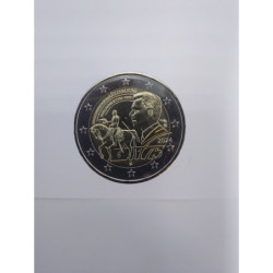 Pièce 2 euro commémorative Luxembourg 2024 "Guillaume II" (UNC)