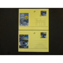 Belgische briefkaarten BK96-97