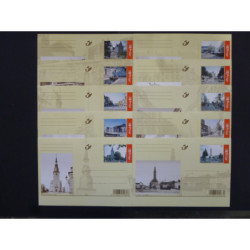 Belgische briefkaarten BK108-117