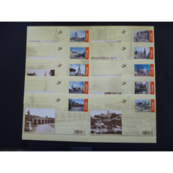 Cartes Postales Belges BK118-127