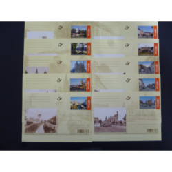 Cartes Postales Belges BK149-158