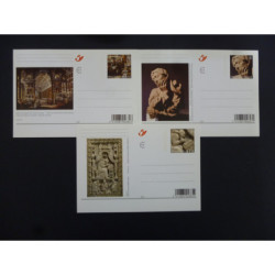 Cartes Postales Belges BK170-172