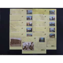 Belgische briefkaarten BK185-195