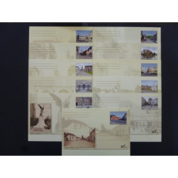 Belgische briefkaarten BK245-255