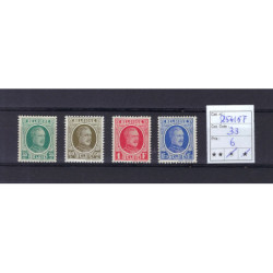 Postzegel België OBP 254-57