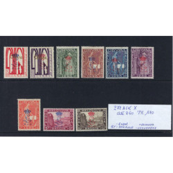 Postzegel België OBP 272A-K