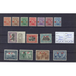 Postzegel België OBP 150-63