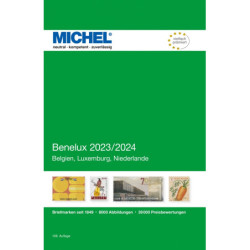 Michel catalogue de timbres-poste d'Europe Volume 12 (Benelux) (EK12)