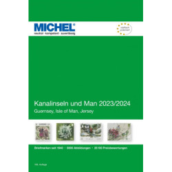 Michel catalogue de timbres-poste d'Europe Volume 14 (Kanalinseln und...