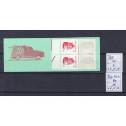 Postzegelboekje België B18P5b