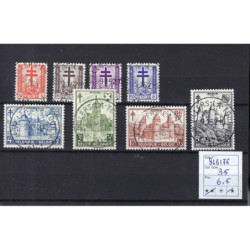 Postzegel België OBP 868-75