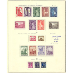 Postzegel België OBP 258-66-267-72