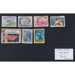 Série timbres oblitéré 3