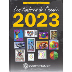 Yvert & Tellier catalogue des timbres de l'année 2023
