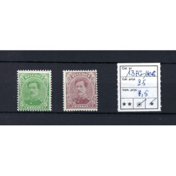 Postzegel België OBP 137G-140G