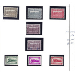Postzegel België OBP TR170-77