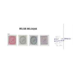Postzegel België OBP 38-40